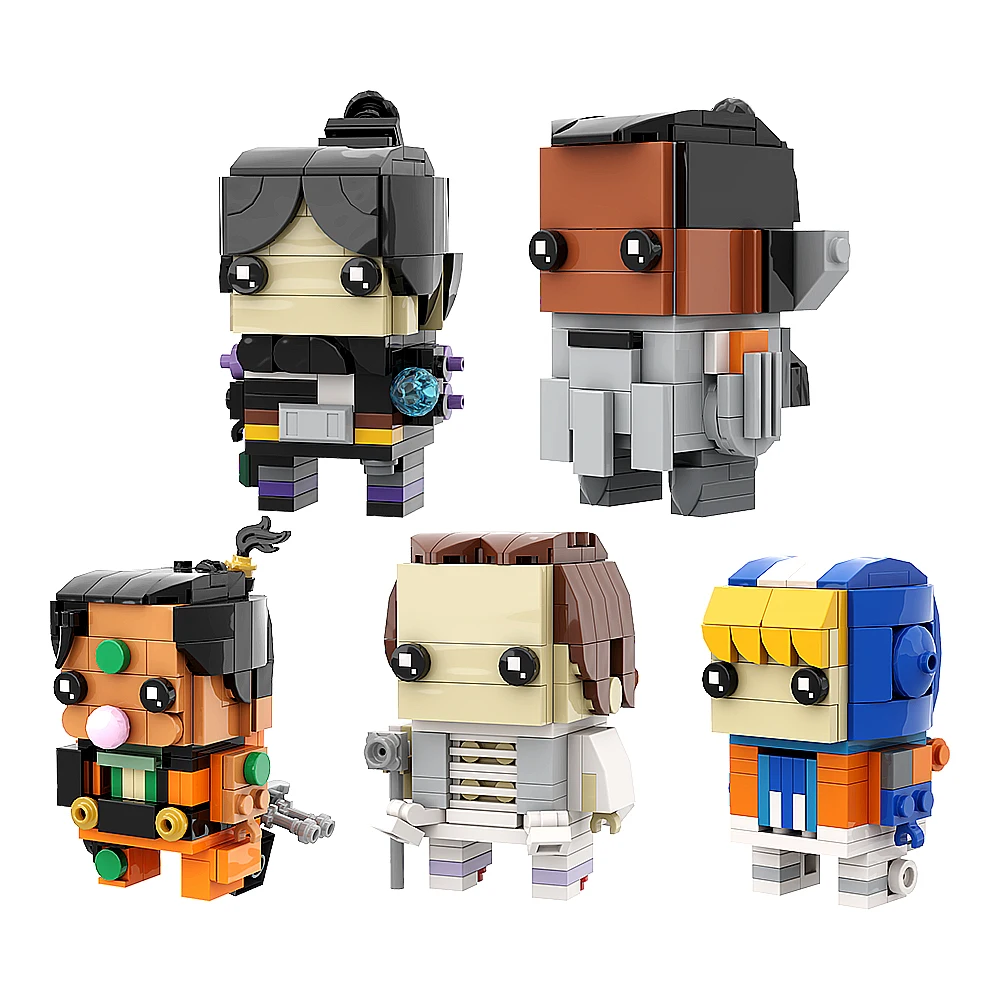 โมเดลแบทเทิลรอยัลเกมฟิกเกอร์ของเล่นผู้ใหญ่ของขวัญเด็ก Moc APEX Legends Loba Rampart wraith brickheadz บล็อกตัวต่อ