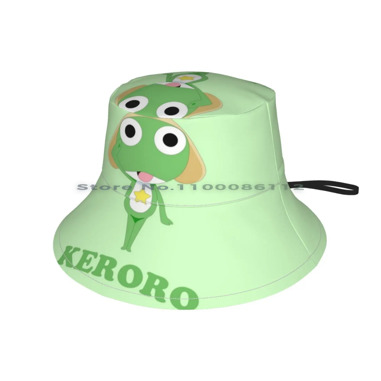 Keroro Gunsou segnalazione berretti cappello a maglia Keroro Gunsou plotone Sgt rana Anime sergente carino esercito senza tesa cappello a maglia