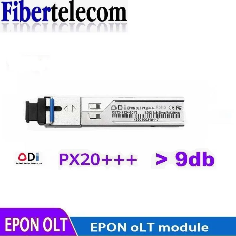 

EPON OLT МОДУЛЬ PX20 9DB SFP Модуль EPON SFP Приемопередатчик SC Разъем, совместимый с EPON OLT VSOL HSGQ HIOSO