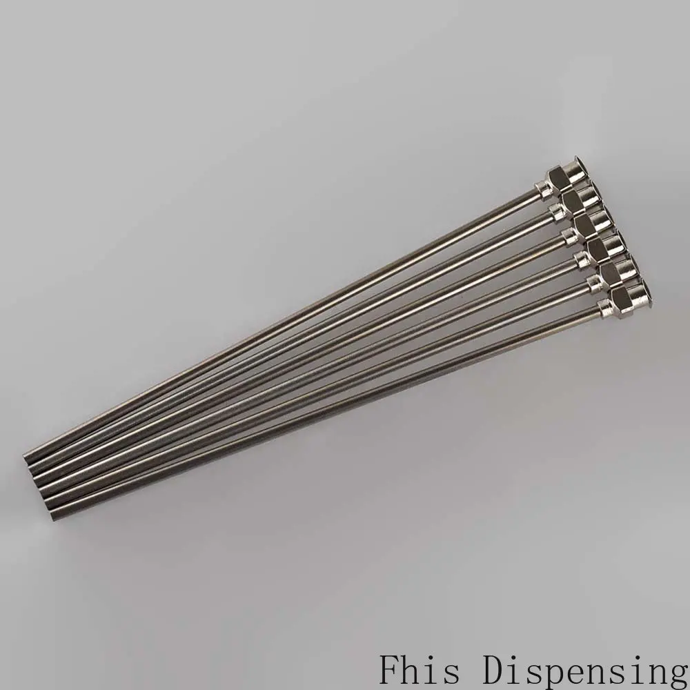 12G 130mm Stainless Steel Blunt Tips Syringe Dispensing Needles for Injection All Metal Pack of 2