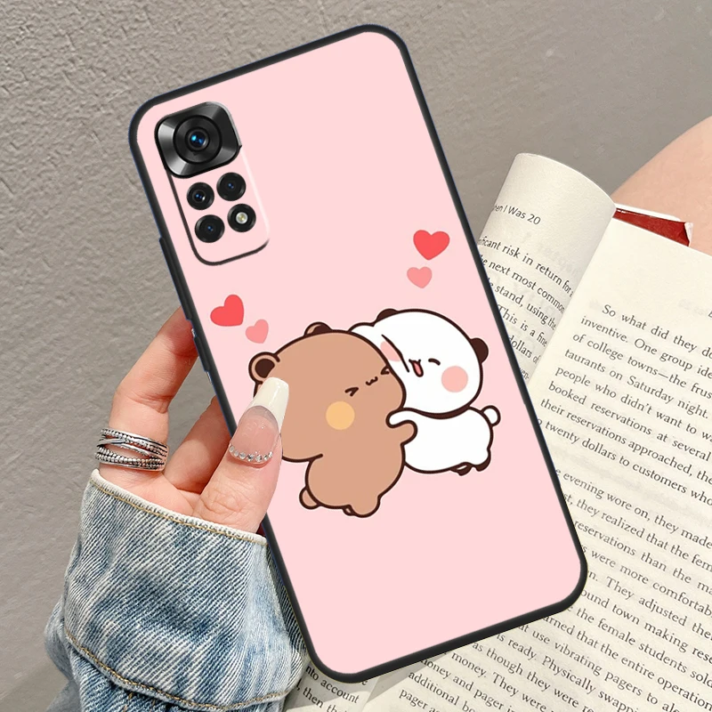 Cute BuBu DuDu Case For Xiaomi Redmi Note 10 Pro 8 9 10 11 12 Turbo 9S 10S 11S 12S Redmi 10C 9C 12C Funda