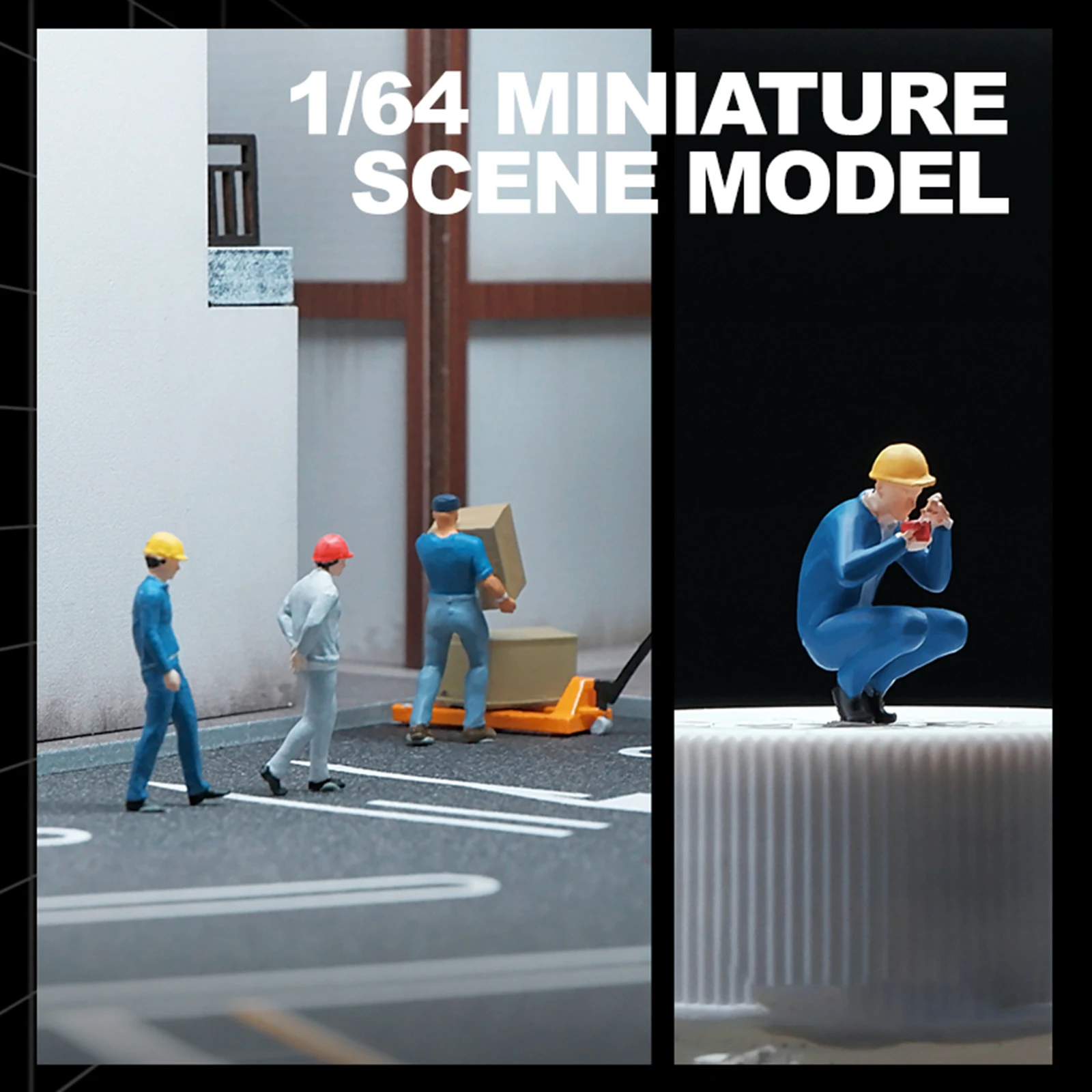 

Полимерные фигурки масштаба 1/64, модель для миниатюрных сцен, Декор, песок, раскладка стола, украшение «сделай сам», аксессуары для проектов