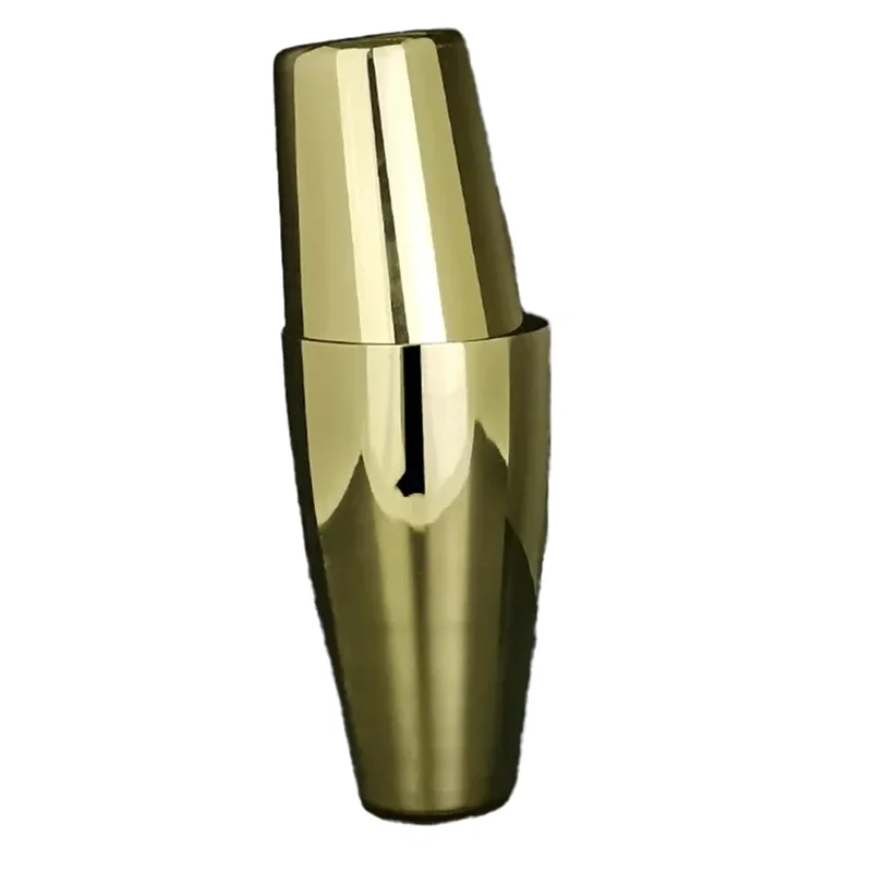 

ABBN-Bar Shakers, Gold/Silver Boston 850/550Ml Cocktail Shaker Stainless Steel Mixer Bartender Tools