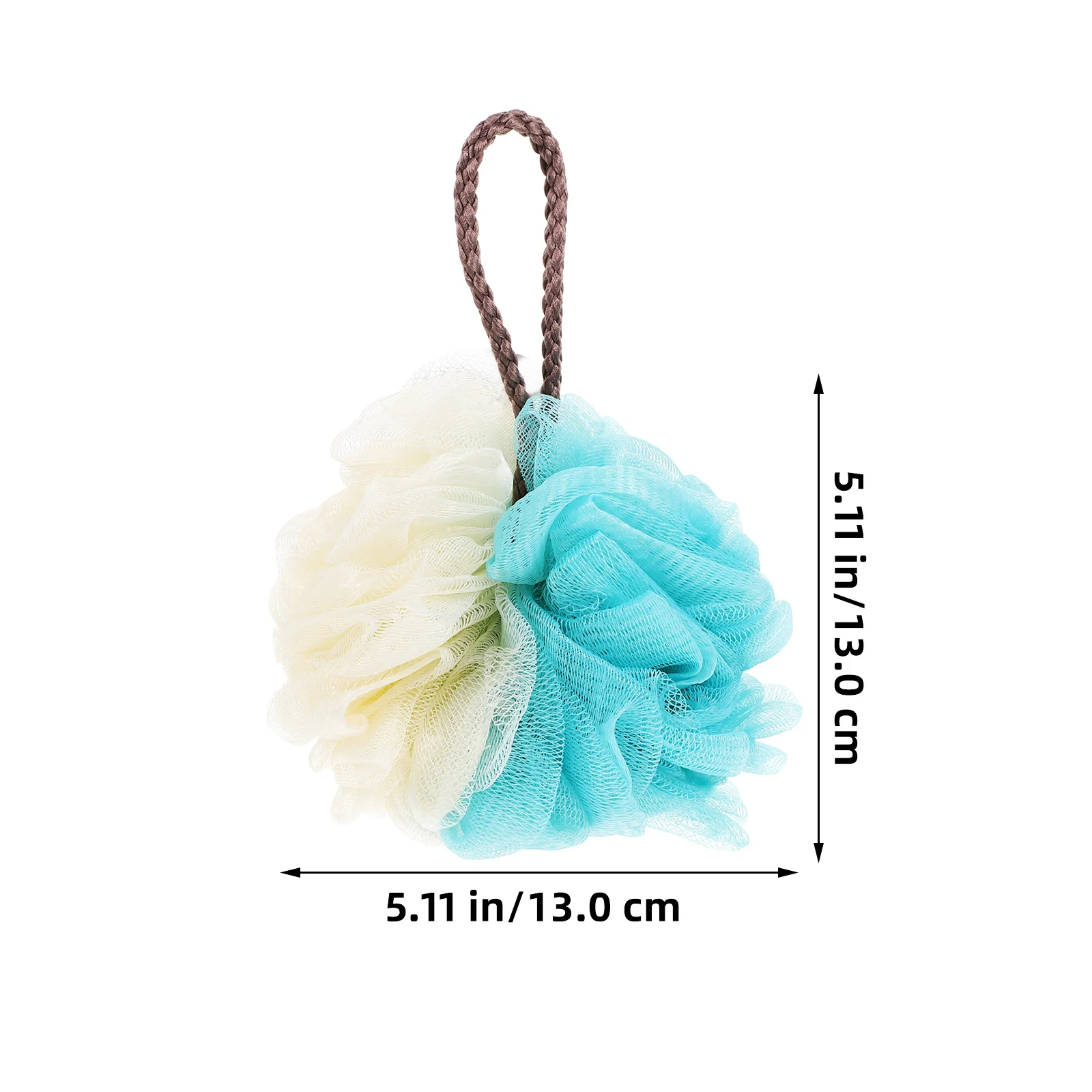 

5pcs Shower Loofah For Adults Bath Sponge Body Scrubber Exfoliating Skin Cleanser Portable Travel Essential Washing Tool