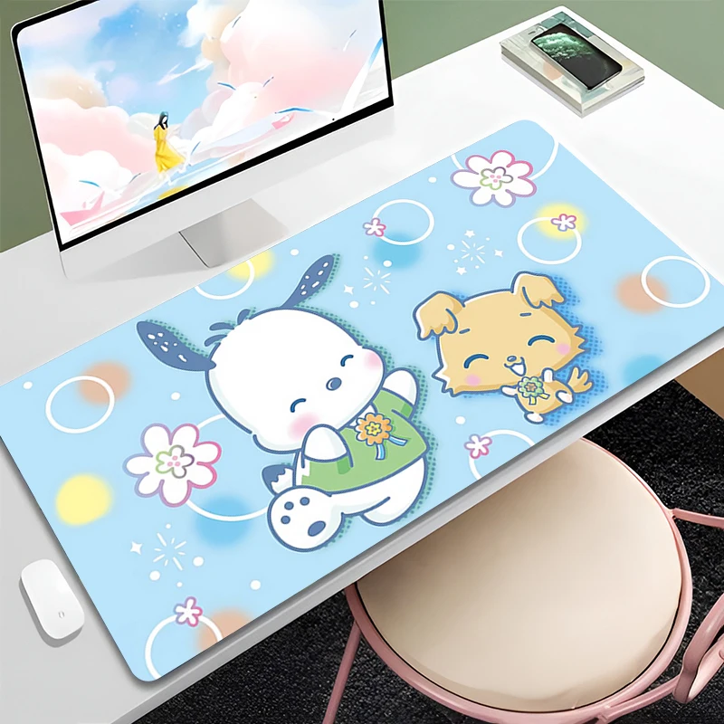 

XXL P-Pachacco Office Large Table Mat Computer Gaming Keyboard Mouse Pad Laptop Rubber Anti-Slip Carpet Large Office PC Desk Mat