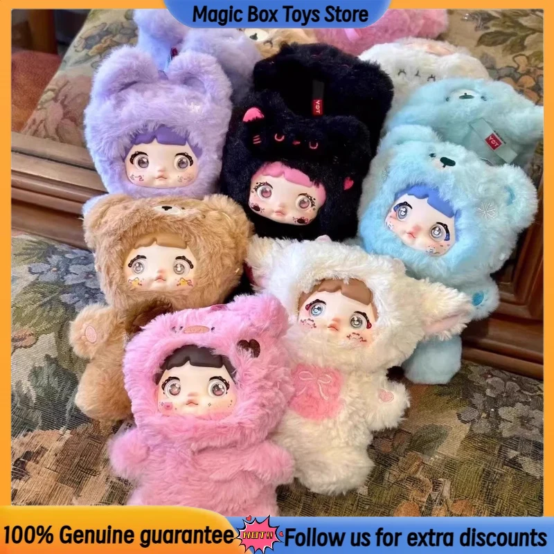 

Nommi Lovelineless Never Ends Series Vinyl Face Plush Blind Box Keychain Cute Doll Purse Charm for Girls Collectible Gift Toy