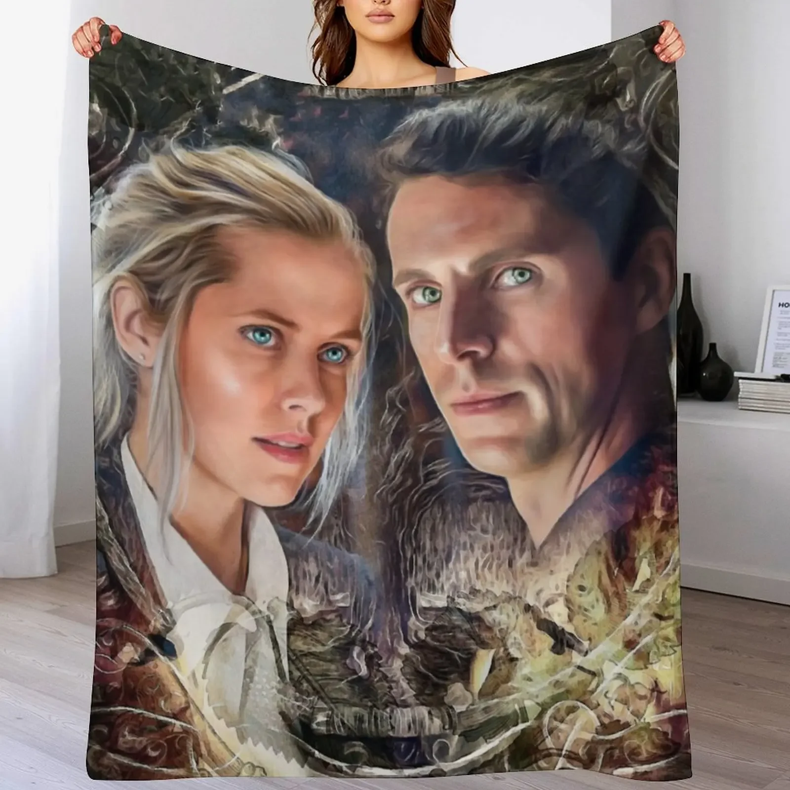 

A Discovery of Witches Throw Blanket Summer Cool Breathable Blanket for Sleeping