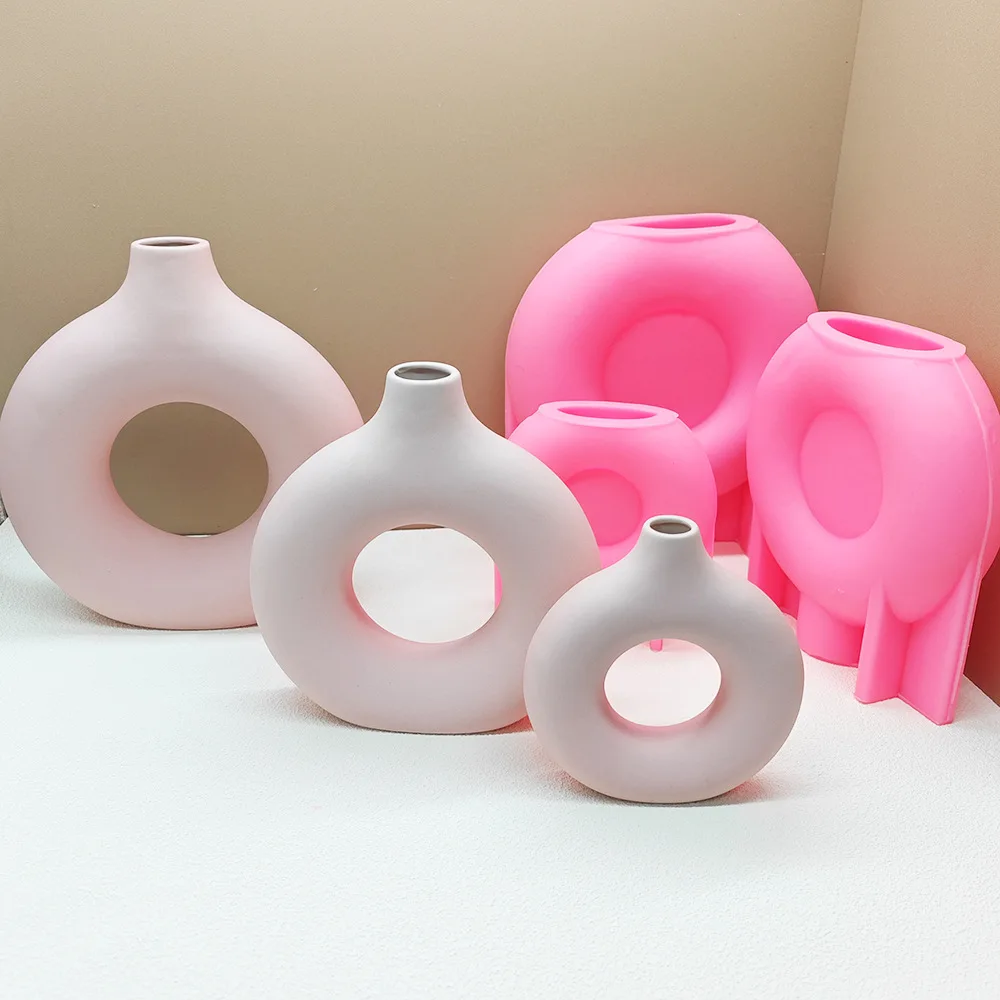 resin-casting-molds1pc-s-l-nordic-circle-vase-epoxy-resin-mold-diy-round-flower-pot-siliconemold-handmade-plaster-art-vase-mold