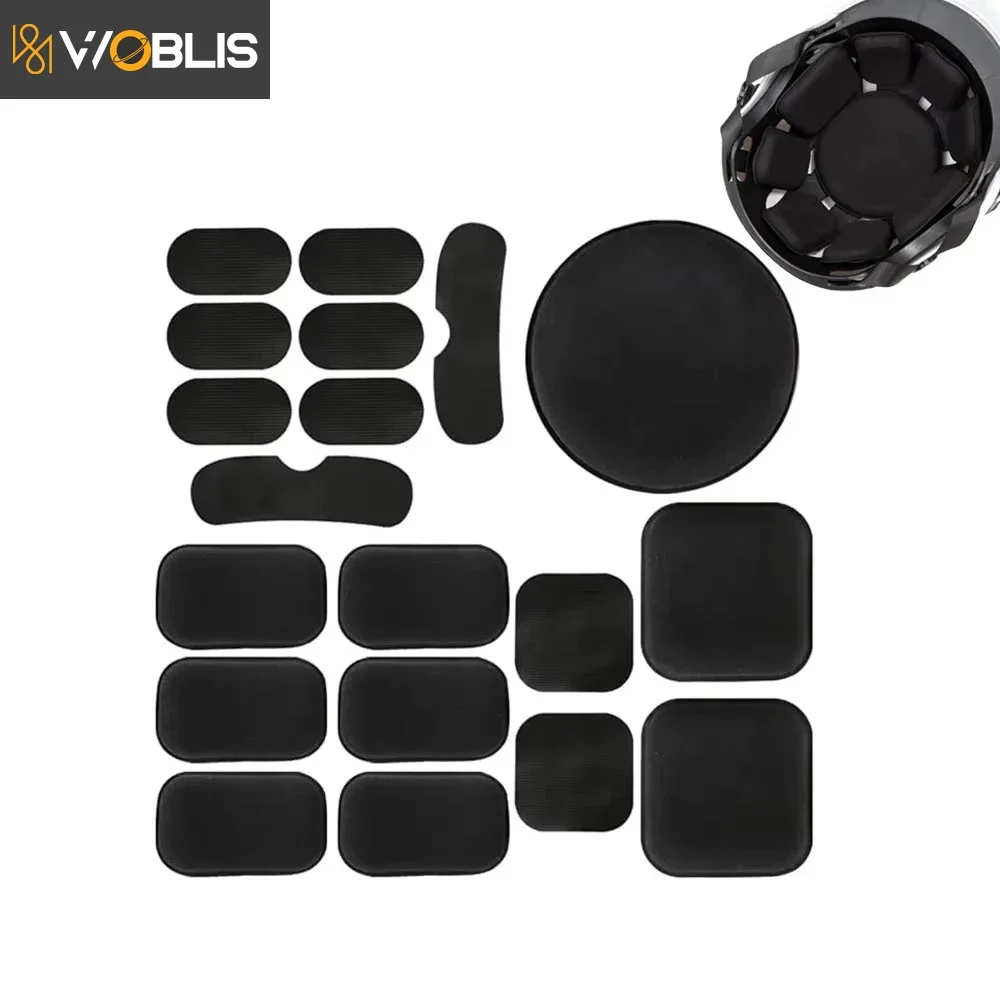 Universal Airsoft Helmet Pads Tactical Helmet Replacement Foam Padding Kits Bicycle Accessories Mats for Fast Mich CS USMC PASGT