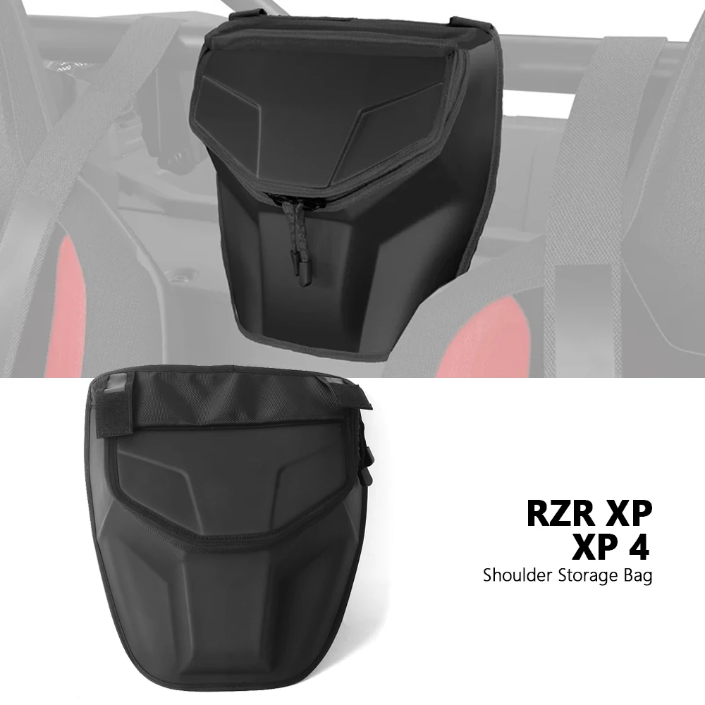 

UTV Storage Bag Center Shoulder Console Between Seat Black For Polaris RZR XP 4 XP4 1000 Ultimate Premium Sport 2024 2025