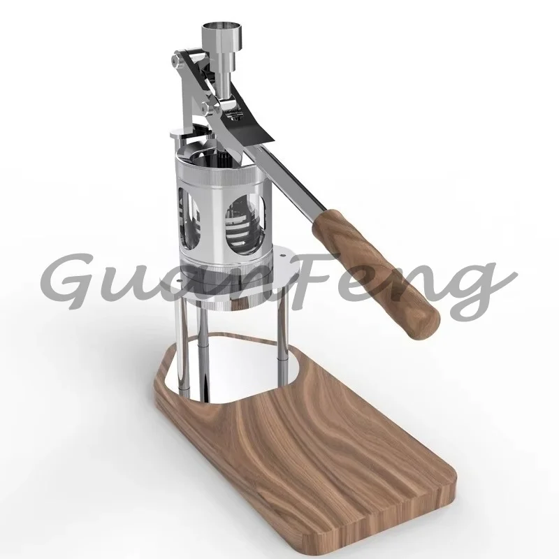 6-9Bar Mini Manual Espresso Maker, Portable Micro Hand Press with Pressure Gauge,  Crema System for Camping