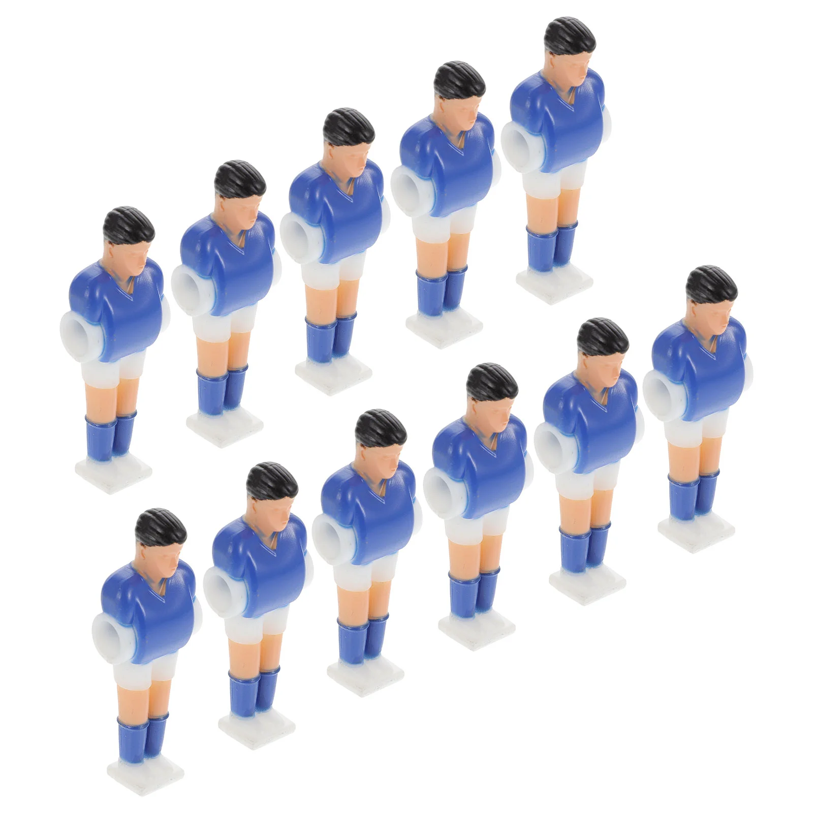 11 Pcs Football Machine Player Plastic Men Foosball Accessories Interesting Toys Scorers Puppet Table Puppets