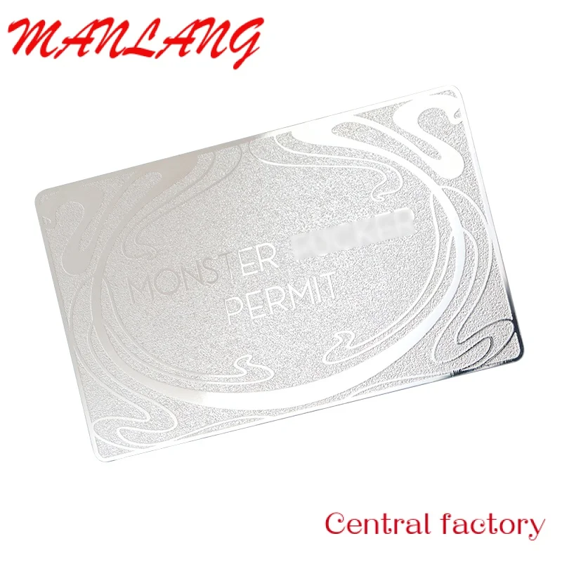 

Custom etal busins card printing blank credit etal card custoize stainls irror busins engraved stainls steel etal car