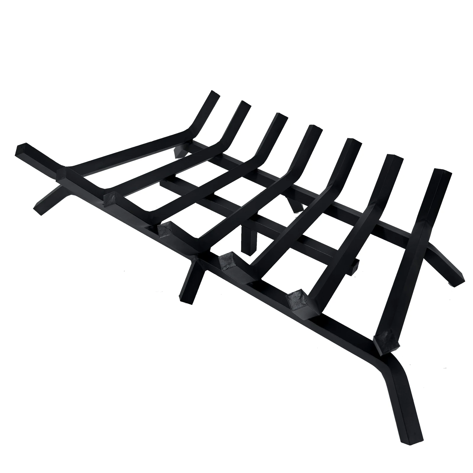 30 بوصة الموقد صر 4/5 "الربعة الصلبة الصلب الموقد النار الرف ارتفاع درجة الحرارة مقاومة الخشب تخزين الرف #1