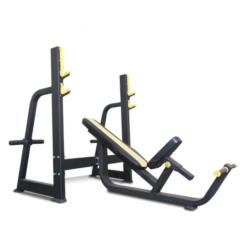 Upper oblique chest press trainer bench press lifting rack commercial fitness equipment personal trainer multi-functional