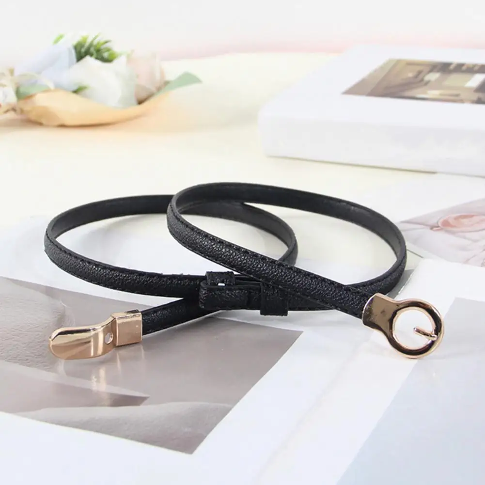 

Женский деловой ремень, простой дизайн, стильный женский деловой ремень из искусственной кожи, универсальные наряды для платьев для женщин