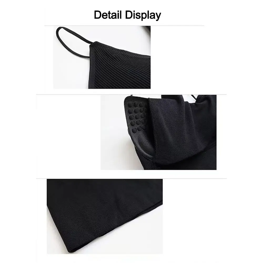 Sexy Slim Fit Women's Tank Top with Chest Pad Sleeveless Outerwear Base Layer Beauty Back Summer