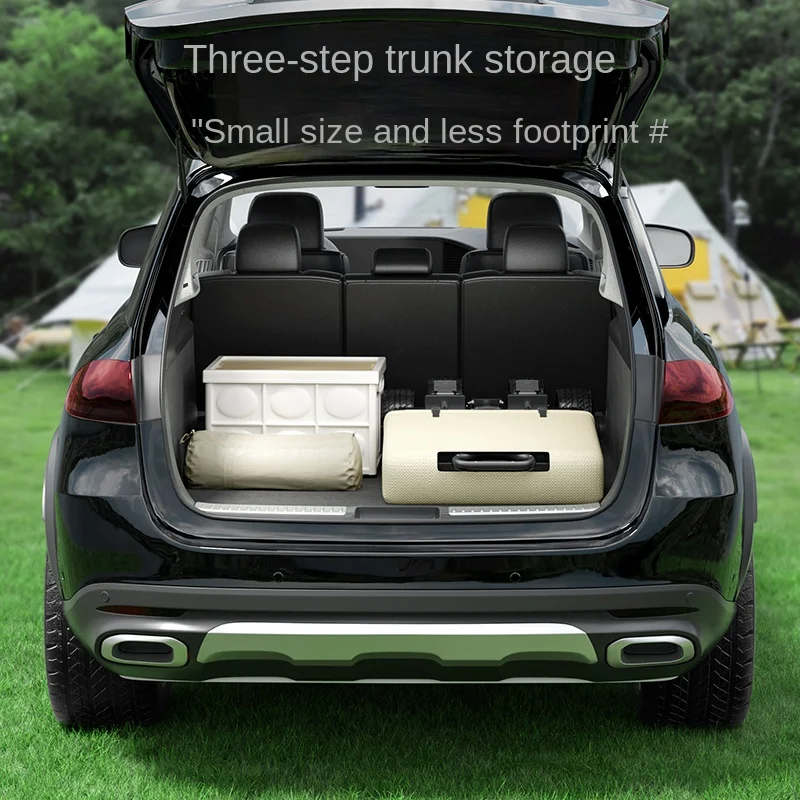 عربة تخييم ممتدة، عربة تخييم مفتوحة خلفية قابلة للطي، عربة نزهة، عربة بقالة ذات سعة كبيرة، عربة تسوق #4