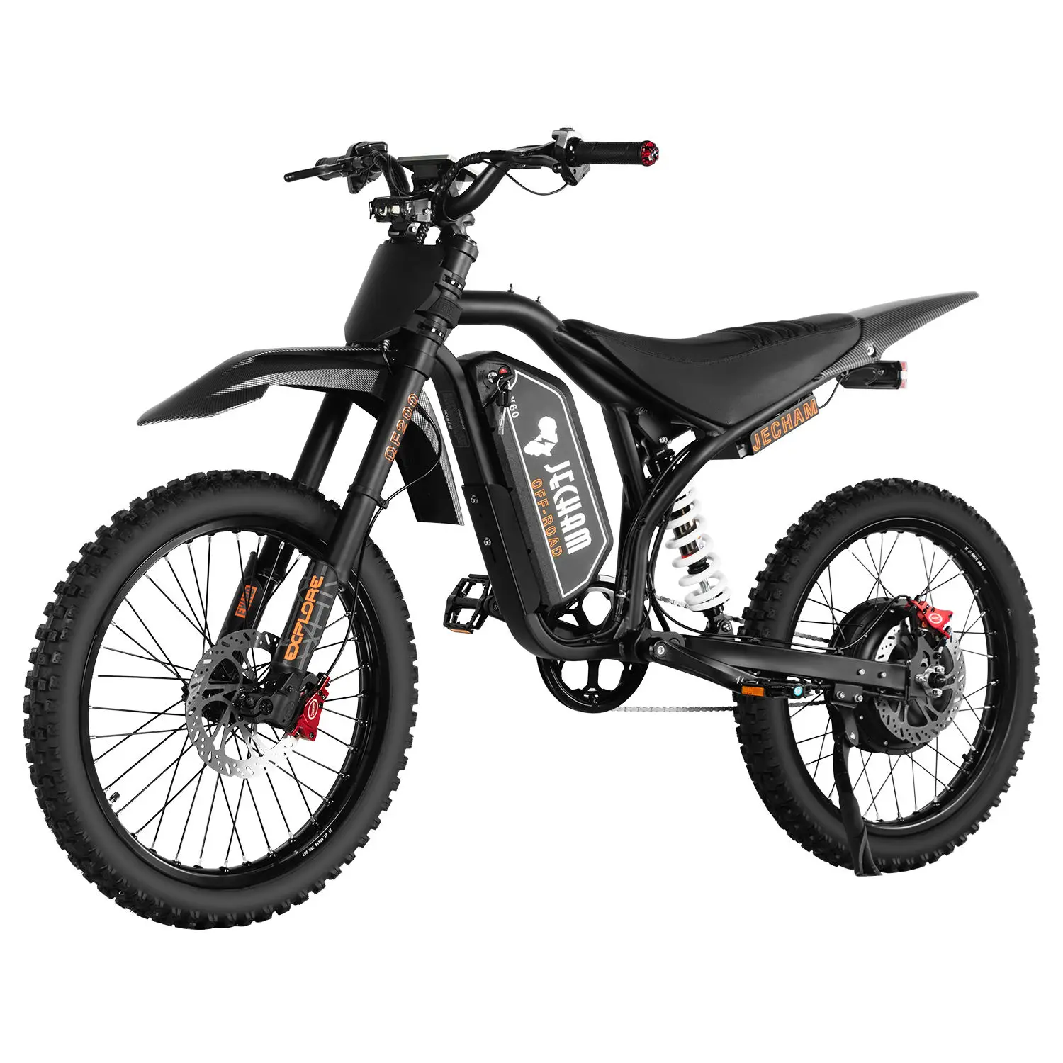 QF200 E-bike 3000W Motor 60V32AH Battery Adult Fast Off-Road Mountain Electric Bike Hydraulic Brake All-Terrain Electric Bicycle image 1