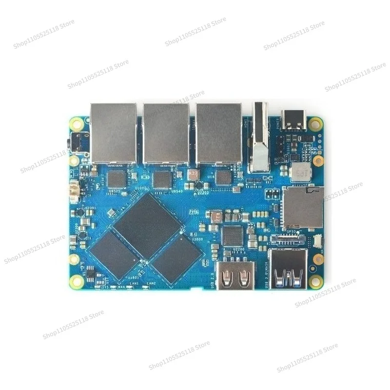 For R6S Development Board RK3588S Dual 2.5G Gigabit Network 8 + 64GB Edge Computing 8K60P