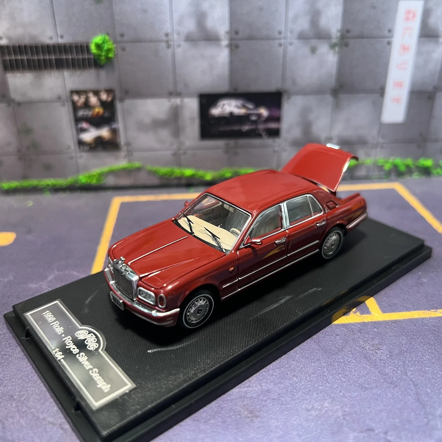 GFCC 1:64 Rolls Royce Silver Angel Alloy Diecast Car Model