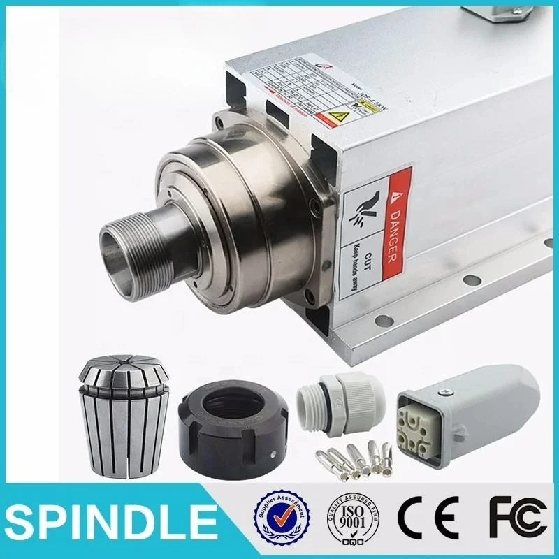 JST 4.5kw air-cooled numerical control machine tool spindle motor wood numerical control router