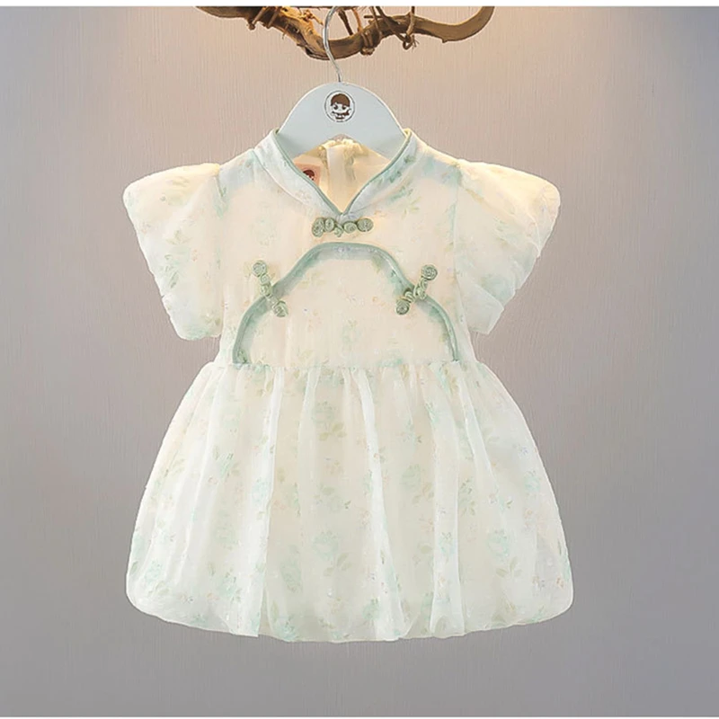 

9M-5T summer child kids girls cute short sleeve dress