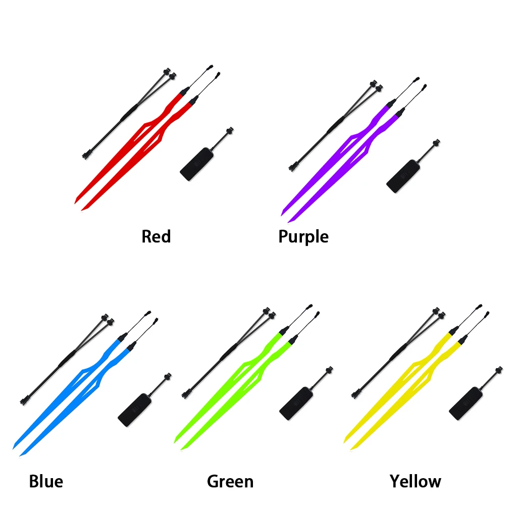 جديد دراجة نارية خوذة الباردة ضوء طقم عصري وامض شريط مضيئة ملصق LED ليلة ركوب أضواء دراجة نارية خوذة الديكور #6