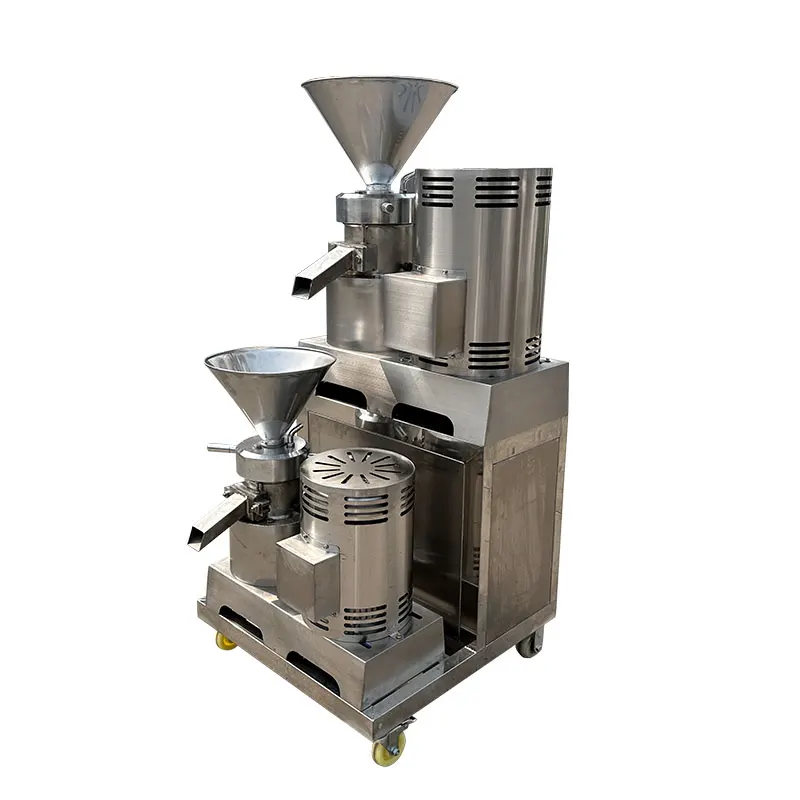 Qiaozi Commercial Heavy  Sesame Paste Grinder Adjustable Coarseness for Noodle Shop Sauces