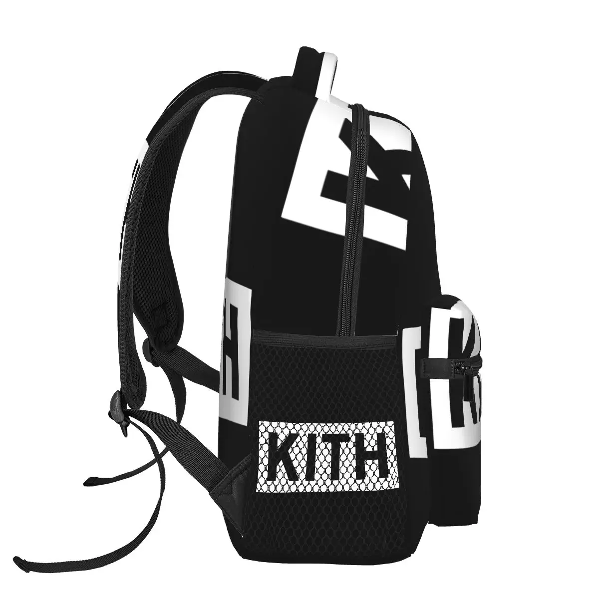 Kith Traktaties Logo Casual Rugzak Unisex Studenten Vrijetijdsreizen Computer Rugzak