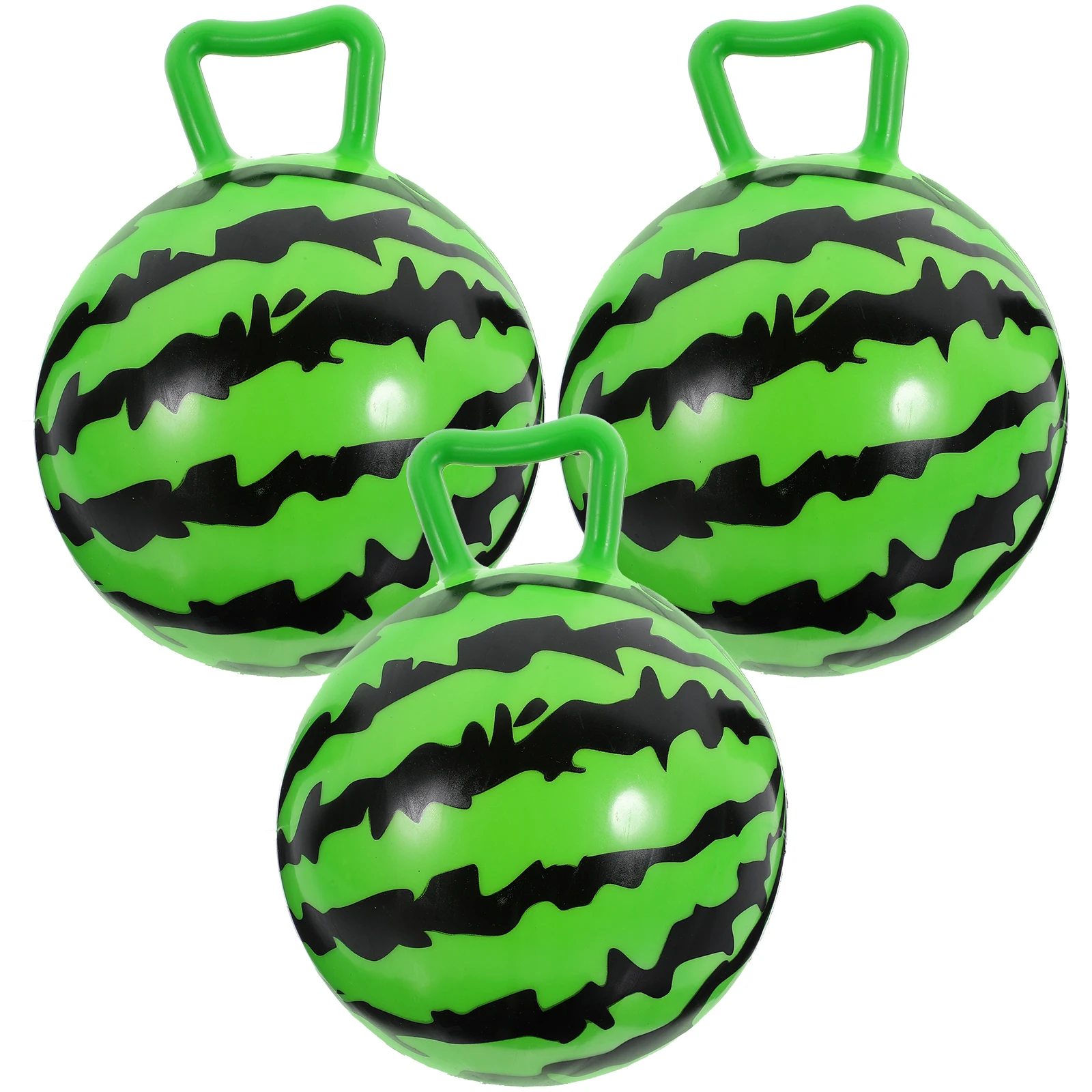 

3 Pcs Inflatable Playthings Child Handle Shaped Pvc