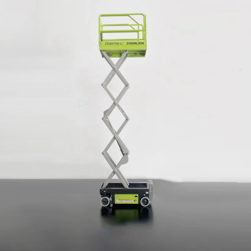 1:25 Scale ZOOMLION ZS0607HD-Li Platform Alloy Car Model Collection Ornaments