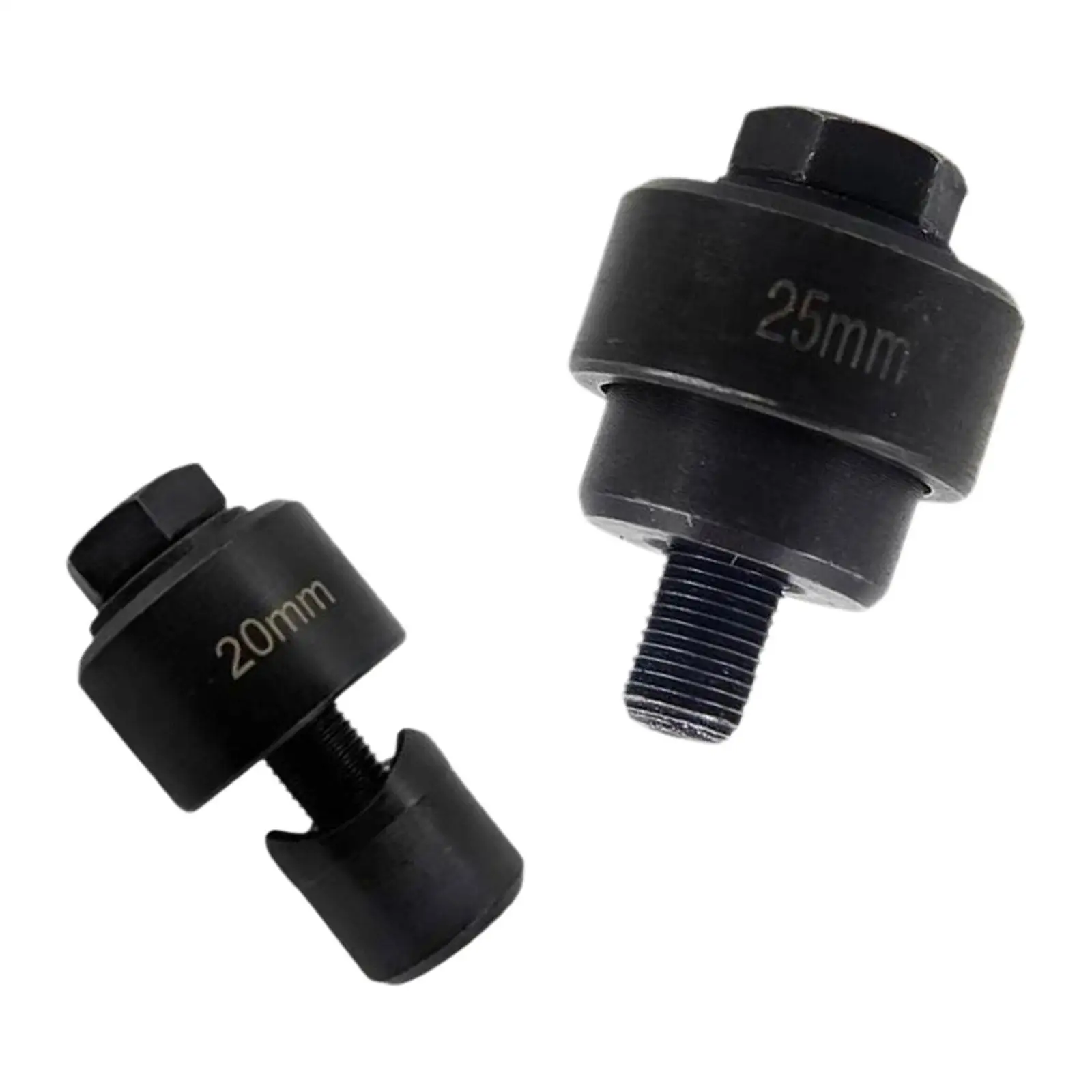 Hexagon Hole Cutter Punch Bearing Steel Knockout Punch Kit for Metal Steel Plate Sheet Applications
