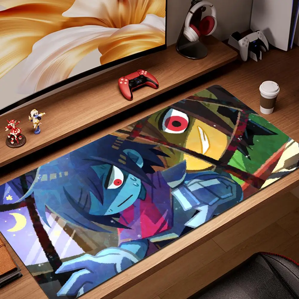 D-Deltarune E-Extended Large Gaming Mouse Pad Desk Mat Keyboard for PC Varmilo Keyboard Laptop Anime Kawaii Gamer HYBXAXC