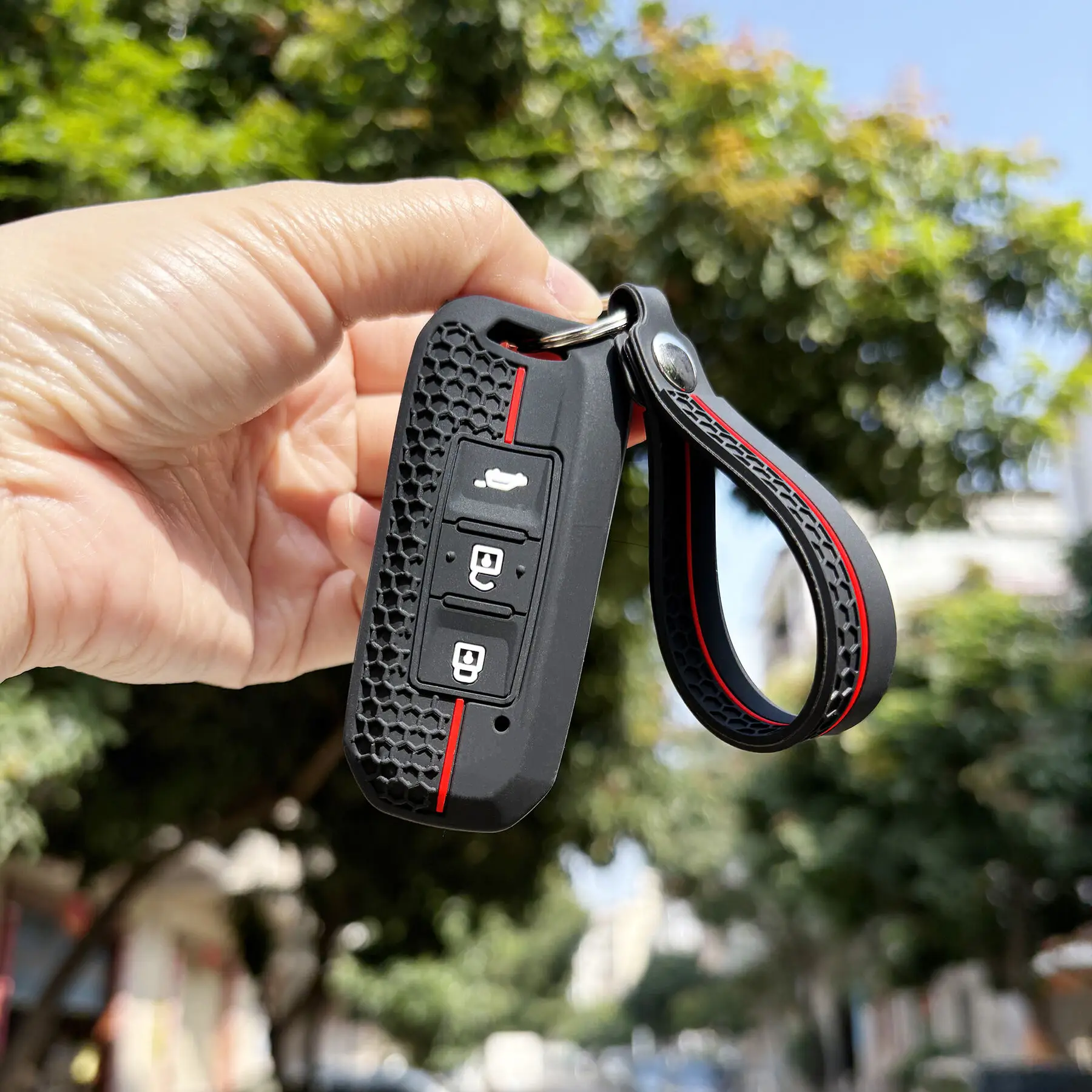 Funda de silicona suave para llave de coche Chevrolet Captiva Turbo Chevy Groove Blazer Enjoy Optra Smart Remote Key Car Keyless