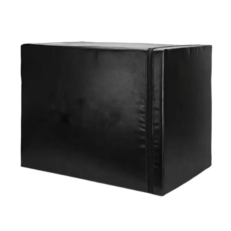 Picture 4: 2026 Adjustable Soft Foam Plyo Box Black Non Slip Gym Jumping Gear