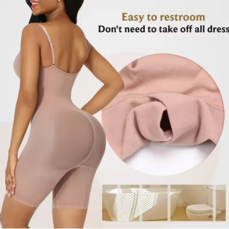

Women Seamless Bodysuit Push Up Corset Waist Trainer Trimmer Butt Lifter Body Shaper Slimming Shapewear Tummy Control Underwear