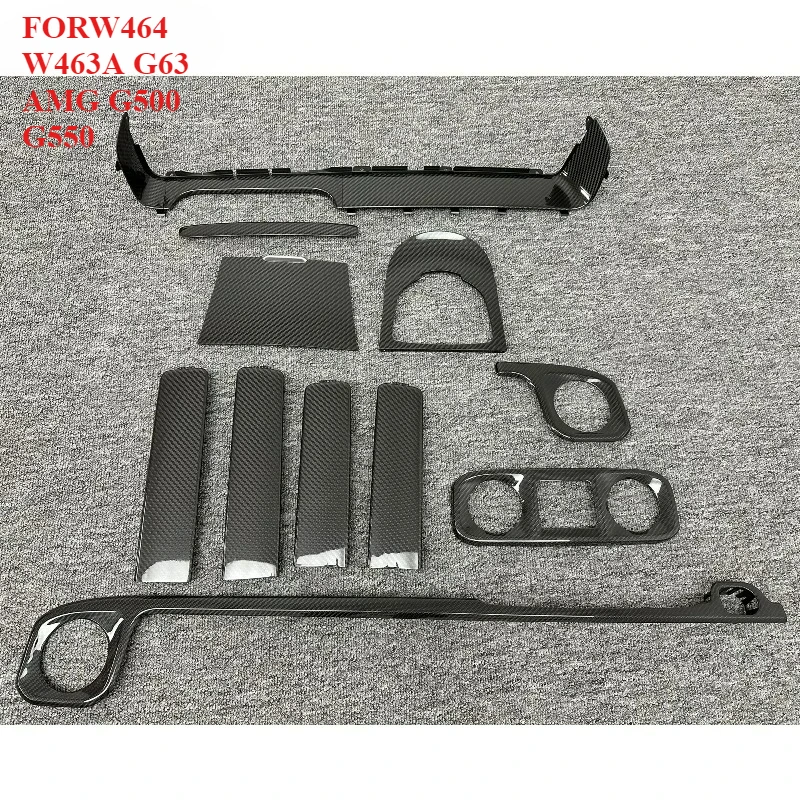 

FORBenz G-Class W464 W463A G63 AMG G500 G550 Easy Install Upgrade Interior Replacement Kit Dry Carbon Fiber