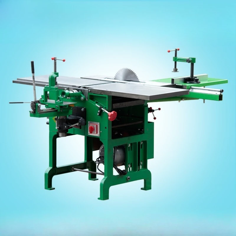 Practical woodworking machinery MLQ343T desktop multi-purpose machine tool planing, sawing and drilling machine