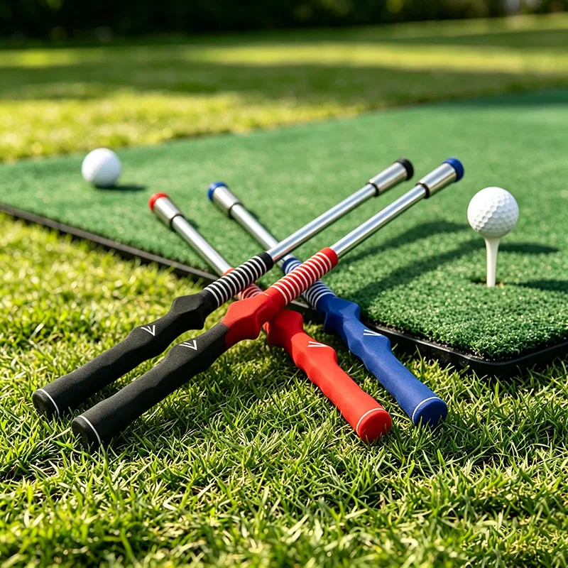 Golf Mini Impact Bat; Golf Physical Acoustics Trainer; Quick Swing Correction; Improve Accuracy of Ball Strike