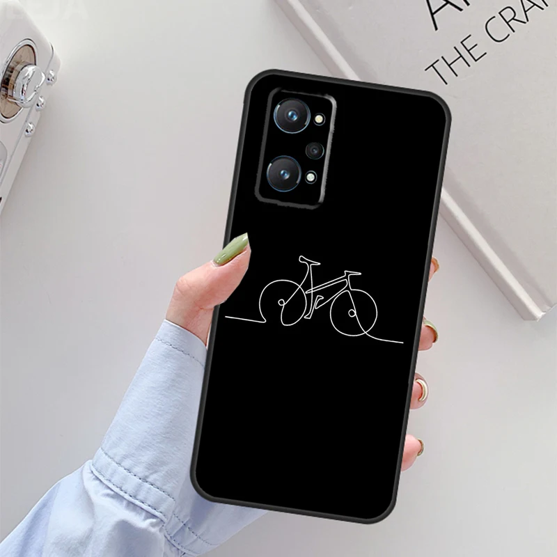 Bike Cycling Art For OnePlus 10 9 Pro 9R Nord2 Cover For Realme GT Neo 2 3 Master 8i 9i 8 9 Pro Plus Case