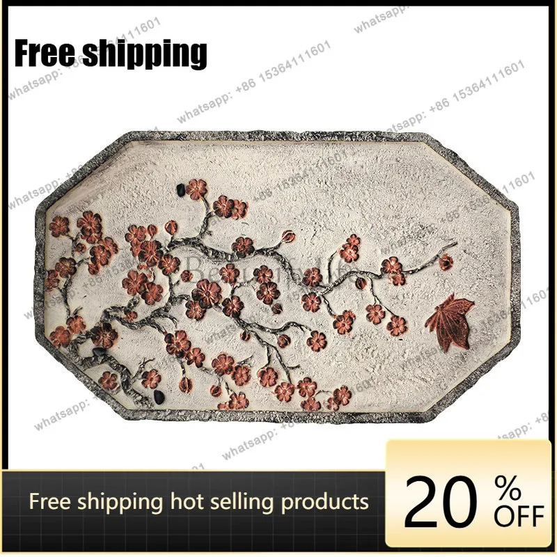 Factory Direct.Outdoor stepping courtyard lawn Chinese terrace Park stepping stone decorative handicraft ornament