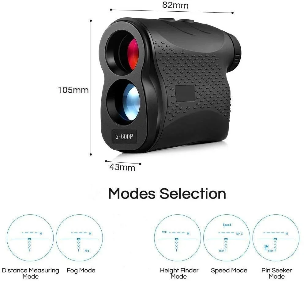 600 m OEM laserafstandsmeter golf afstandsmeter laserafstandsmeter