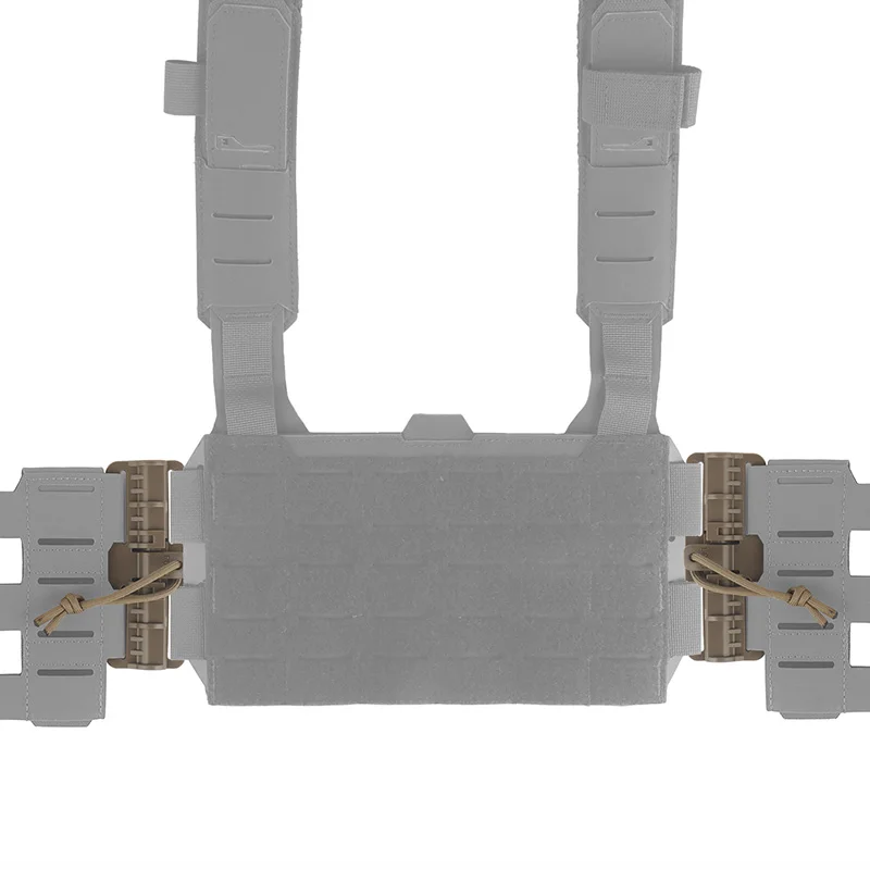 1 Pair Tactical Plate Carrier Quick Release Large Buckle for 3.9cm Airsoft Vest Cummerbund Rapid Open Connector Hunting Accessy