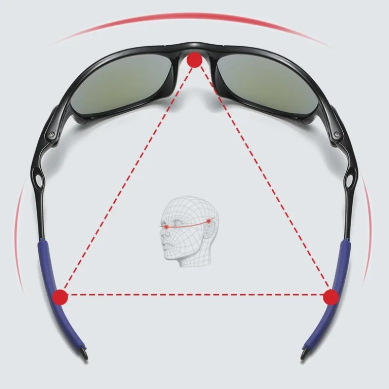 النظارات الشمسية الرياضية الملونة نظارات شمسية نظارات UV400 يندبروف النظارات الشمسية للرجال النساء ريترو الطريق الدراجة نظارات دي سول Masculino