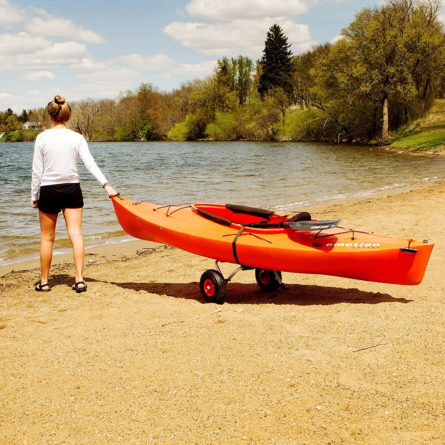 

Kayak, surfboard, canoe, dinghy, trailer, two-wheeled trolley, foldable stand