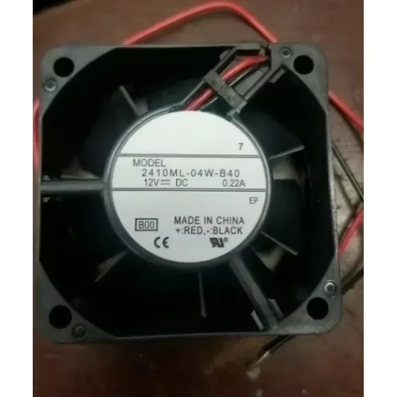 Brand new 2410ML-04W-B40 DC 12V 0.22A 60x60x25mm Server Cooling Fan Fast delivery