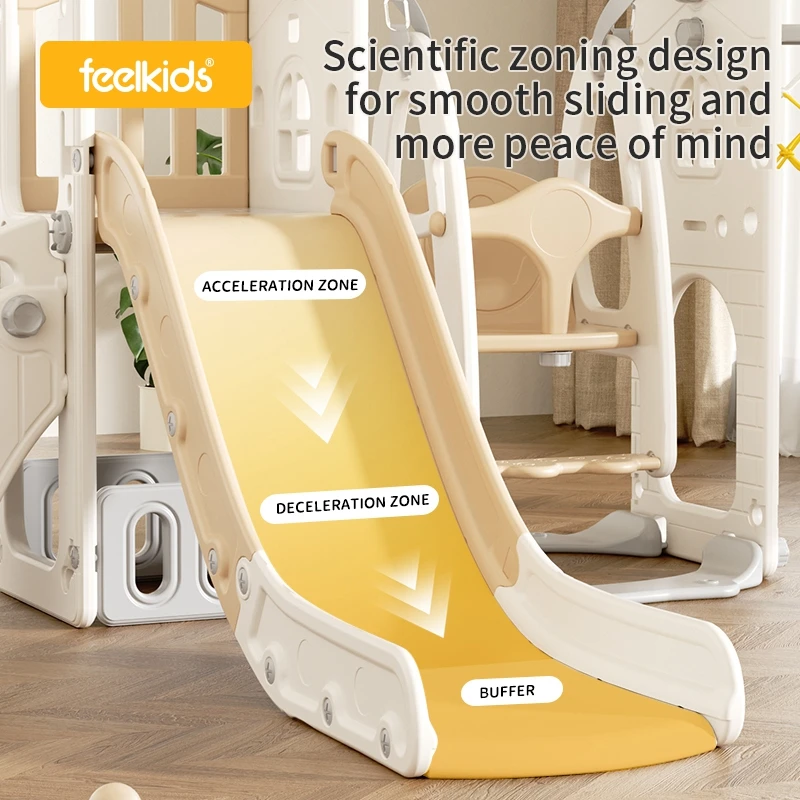 ملعب داخلي للأطفال، شرائح للأطفال، ألعاب منزلية للأطفال، شرائح بلاستيكية، أرجوحة وشريحة لملعب الأطفال