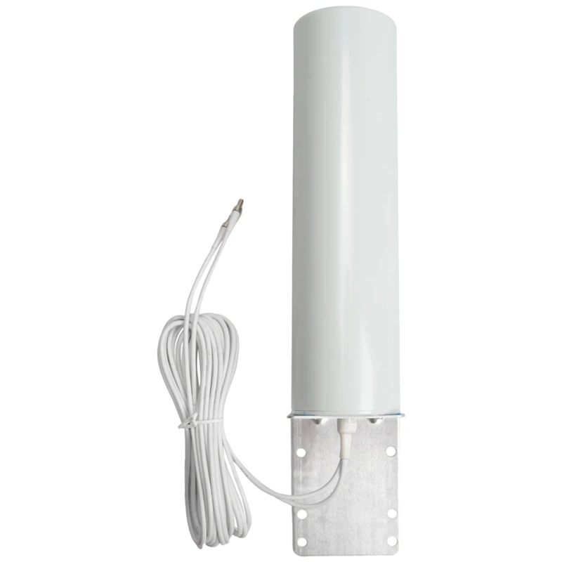 เสาอากาศ WiFi 4G LTE antena SMA 12Dbi OMNI antenne ชาย5เมตรสายคู่2.4GHz สำหรับ B315 E8372เราเตอร์ ZTE