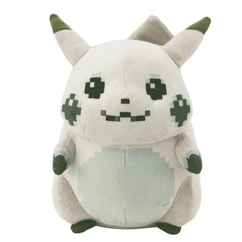 

25/40cm Pokemon Pikachu Plush Toy 30th Anniversary Pixel Style Plush Toy Stuffed Doll Hug Pillow Collectors Home Decor Gift